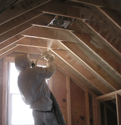 Brampton ON attic spray foam insulation